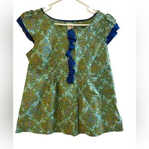 Anthro floral shirt 14